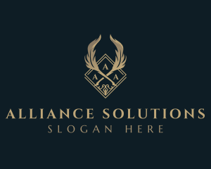 Luxury Feather Quill logo design