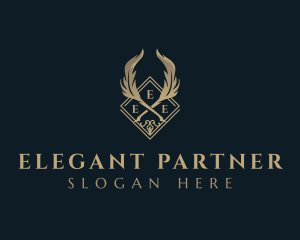 Luxury Feather Quill logo design