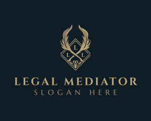 Luxury Feather Quill logo design