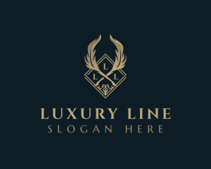 Luxury Feather Quill logo design