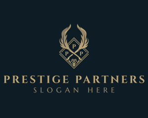 Luxury Feather Quill logo design