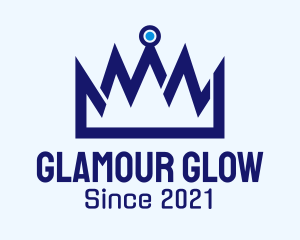 Blue Digital Crown  logo