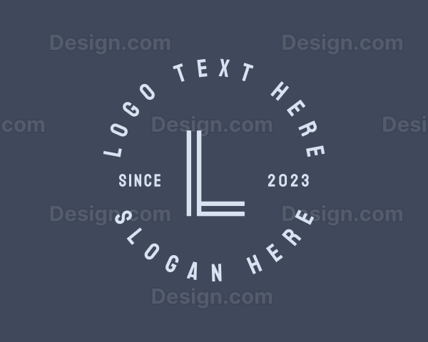 Hipster Fashion Business Boutique Logo