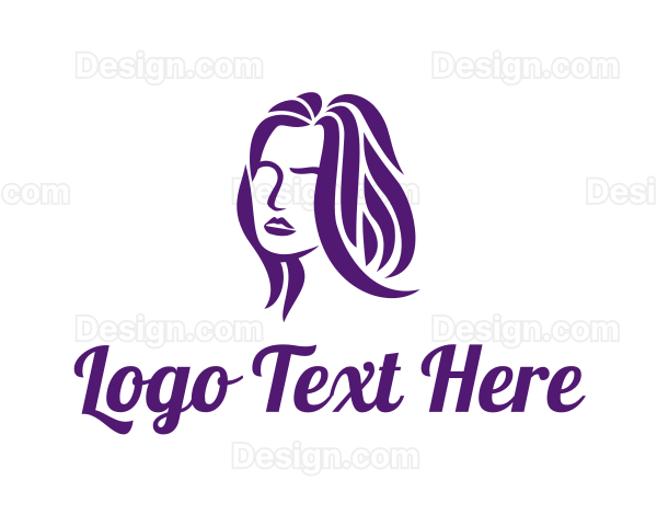 Beauty Fashion Hairdresser Logo