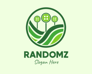 Green Button Farm logo