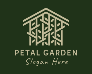 Greenhouse Vine Plant  logo design