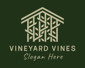 Greenhouse Vine Plant  logo design