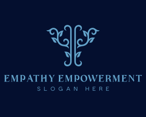 Wellness Psychology Therapist logo design