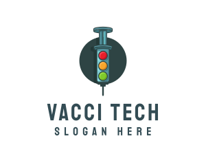 Medical Syringe Vaccine  logo