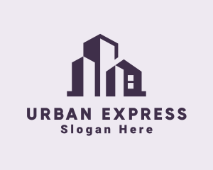 City Building House Apartment logo