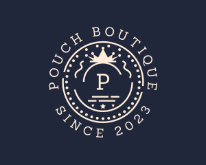 Boutique Crown Badge logo design