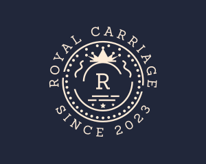 Boutique Crown Badge logo design