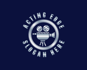 Film Camera Cinema logo design