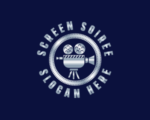 Film Camera Cinema logo design