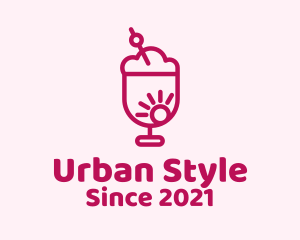 Pink Sunrise Smoothie  logo