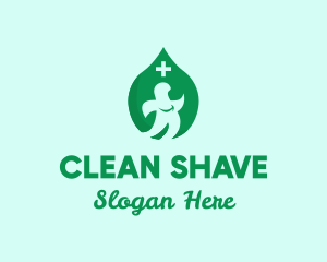 Medical Cleaning Disinfectant  logo design