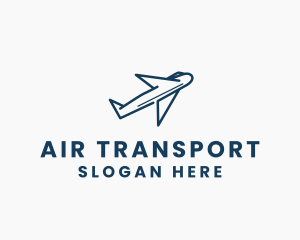 Airplane Travel Company logo design