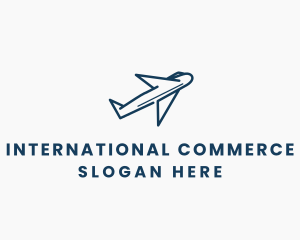 Airplane Travel Company logo design