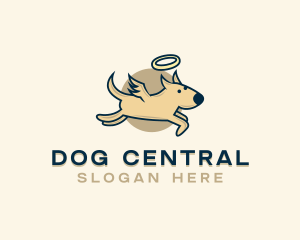 Pet Dog Halo logo design