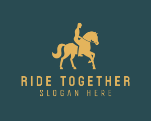 Horseback Riding Equestrian logo design