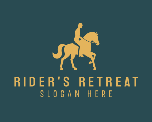 Horseback Riding Equestrian logo