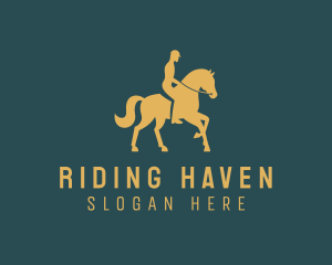 Horseback Riding Equestrian logo design