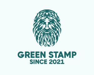 Green Zues Silhouette  logo design