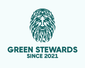 Green Zues Silhouette  logo design