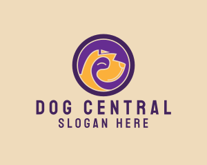 Happy Dog Veterinary logo design