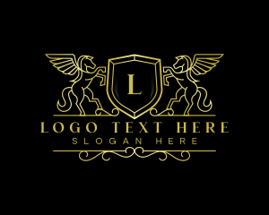 Pegasus Shield Luxury logo