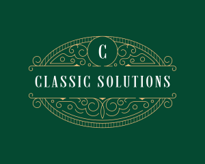 Classic Decorative Ornament logo design