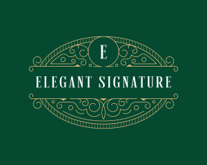 Classic Decorative Ornament logo design