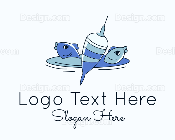 Floater Lure Fish Logo