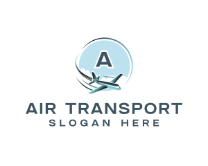 Airplane  Aviation Trip logo design