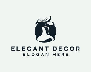 Decor Furnishing Vase logo design