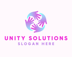 Helping Hands Community logo design