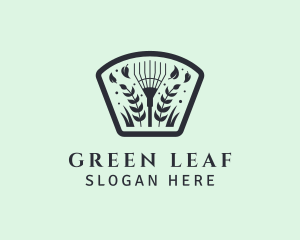 Grass Leaf Rake logo