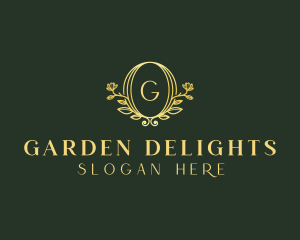 Organic Flower Spa logo design