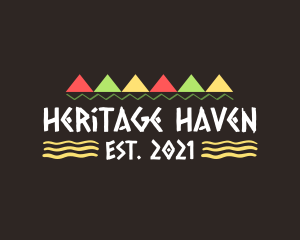 Native Tribal Wordmark  logo