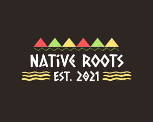 Native Tribal Wordmark  logo