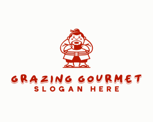 Sumo Sushi Cuisine logo design