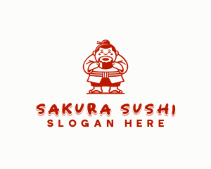 Sumo Sushi Cuisine logo design