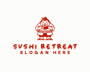 Sumo Sushi Cuisine logo design