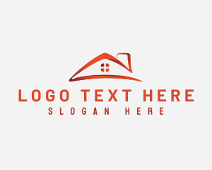 Real Estate Home Contractor Logo