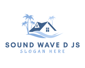 Blue Summer Home logo design