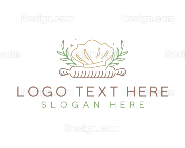 Pastry Cooking Chef Logo