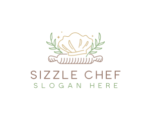 Pastry Cooking Chef logo design