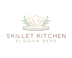 Pastry Cooking Chef logo design