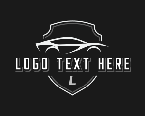 Car Racing Vehicle logo