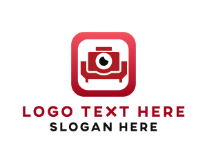 Social Media - Couch Photography App logo design